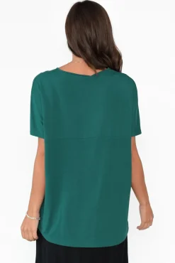 Sleeved Tops<Tani Ivy Ocean Micro Modal Swing Tee