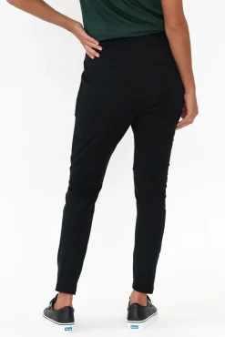 Pants<Betty Basics Jade Black Slouch Pant