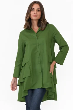 Cotton Tops<Tirelli Jemma Jade Cotton Layer Tunic