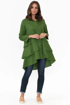 Cotton Tops<Tirelli Jemma Jade Cotton Layer Tunic