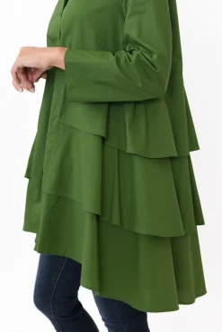 Cotton Tops<Tirelli Jemma Jade Cotton Layer Tunic