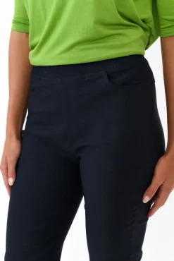 Pants<Willow Tree Jensen Navy Cotton Stretch Pant