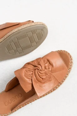 Slides<Bueno Kalmia Brandy Leather Slide