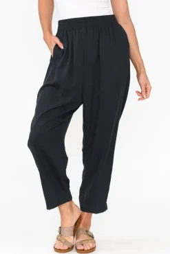 Pants<Tirelli Kanni Navy Lyocell Jogger Pant
