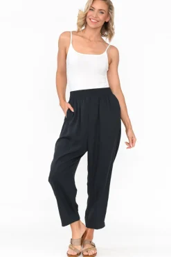 Pants<Tirelli Kanni Navy Lyocell Jogger Pant