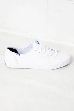 White Sneakers<Keds Kickstart White Leather Sneaker