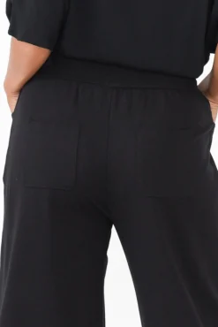 Pants<Clarity Kimmy Black Wide Leg Pant