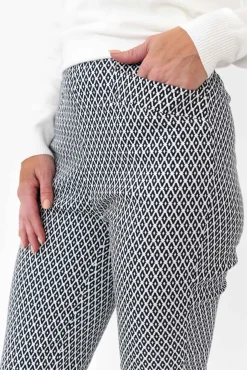 Pants<Gordon Smith Levi Navy Diamond Cotton Pant