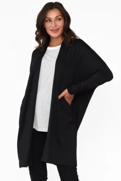 Cardigans<Betty Basics Margot Black Cardigan