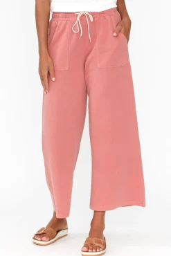 Pants<One Ten Willow Mariam Blush Relaxed Track Pant