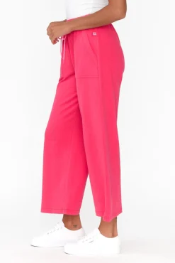Pants<One Ten Willow Mariam Hot Pink Relaxed Track Pant