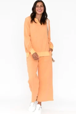 Pants<One Ten Willow Mariam Orange Relaxed Track Pant