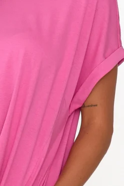 Cotton Dresses<Betty Basics Maxine Hot Pink Cotton T-Shirt Dress