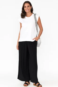 Cotton Tops<Betty Basics Michaela White Cotton Top