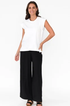 Cotton Tops<Betty Basics Michaela White Cotton Top