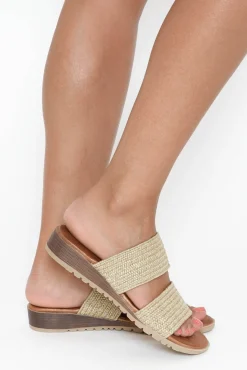 Heeled Sandals<Laguna Quays Mister Natural Raffia Slide