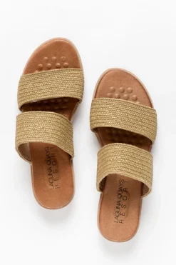 Heeled Sandals<Laguna Quays Mister Natural Raffia Slide