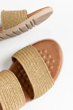 Heeled Sandals<Laguna Quays Mister Natural Raffia Slide