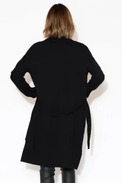 Jackets<Betty Basics Murphy Black Structured Coat