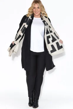 Jackets<Betty Basics Murphy Black Structured Coat