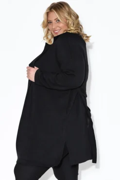 Jackets<Betty Basics Murphy Black Structured Coat