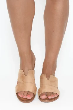 Heeled Sandals<Laguna Quays Naomi Tan Cut Out Wedge