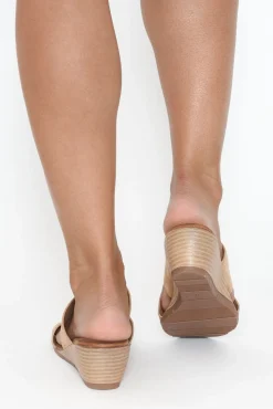 Heeled Sandals<Laguna Quays Naomi Tan Cut Out Wedge