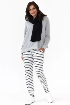 Cotton Tops<3rd Story Newhaven Grey Marle Cotton Jumper