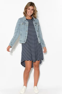 Jackets<Threadz Nico Denim Jacket