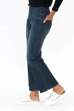 Jeans<Betty Basics Nicola Dark Denim Wide Leg Jean