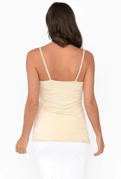 Sleeveless Tops<Pq Nude Bamboo Slip Cami