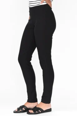 Pants<Tirelli Olympia Black Straight Pant