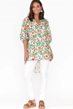 Pants<Tirelli Olympia White Straight Pant