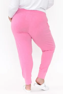 Pants<Elm Out And About Pink Cotton Pant