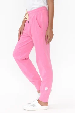 Pants<Elm Out And About Pink Cotton Pant