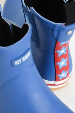 Boots<Rancho Ramjet Blue Waterproof Ankle Boot