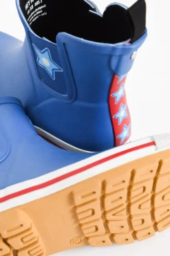 Boots<Rancho Ramjet Blue Waterproof Ankle Boot