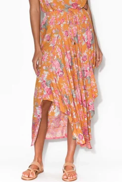 Skirts<Coconinya Rara Antique Floral Midi Skirt