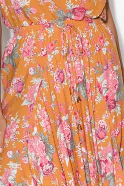 Skirts<Coconinya Rara Antique Floral Midi Skirt