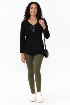 Pants<Cafe Latte Reed Khaki Stretch Cotton Pant