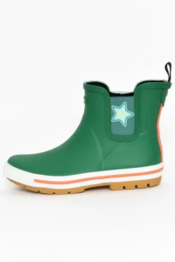 Boots<Rancho Rocket Green Waterproof Ankle Boot