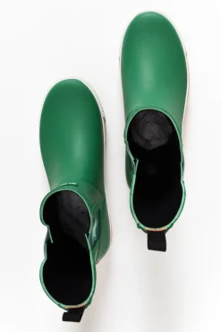 Boots<Rancho Rocket Green Waterproof Ankle Boot