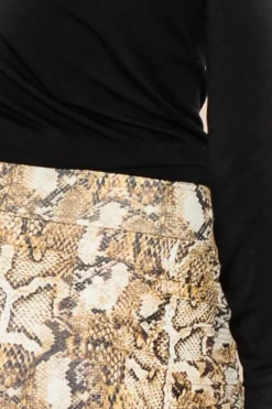 Skirts<Lou Lou Ross Animal Bamboo Ruched Skirt