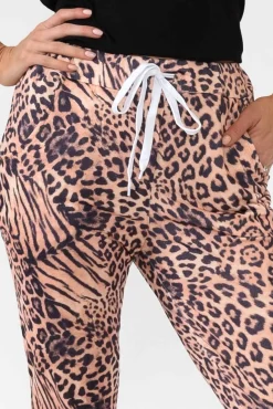 Pants<Hourglass Rowan Brown Animal Tie Pant