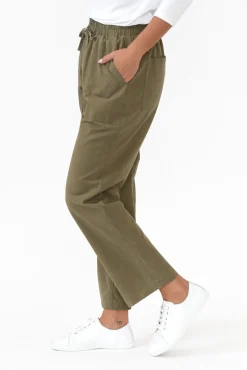 Pants<Betty Basics Santa Monica Khaki Pocket Pant