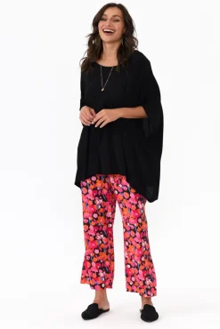 Pants<Betty Basics Sarah Pink Floral Cropped Pant