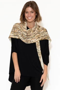 Scarves<Lou Lou Sutton Animal Bamboo Cashmere Scarf