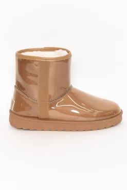 Boots<Bay Lane Tully Beige Slipper Boot