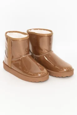 Boots<Bay Lane Tully Beige Slipper Boot