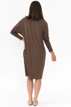 Bamboo Dresses<Lou Lou Turner Chocolate Bamboo Dress